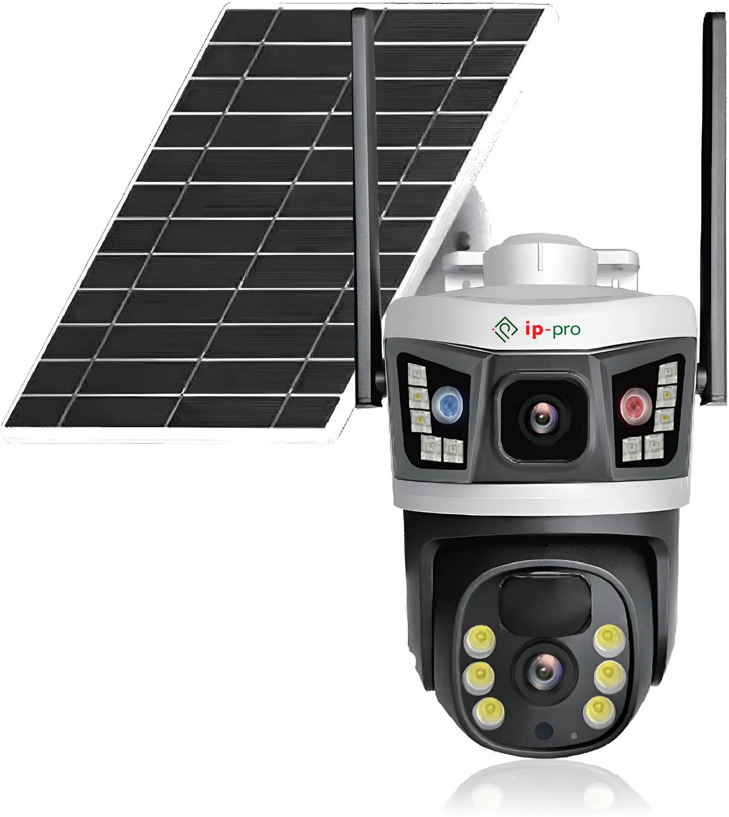 IP PRO Solar Powered Wireless Camera with night vision and smart surveillance features